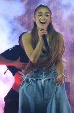 ARIANA GRANDE Performs at her Dangerous Woman Tour in Los Angeles 03/31/2017