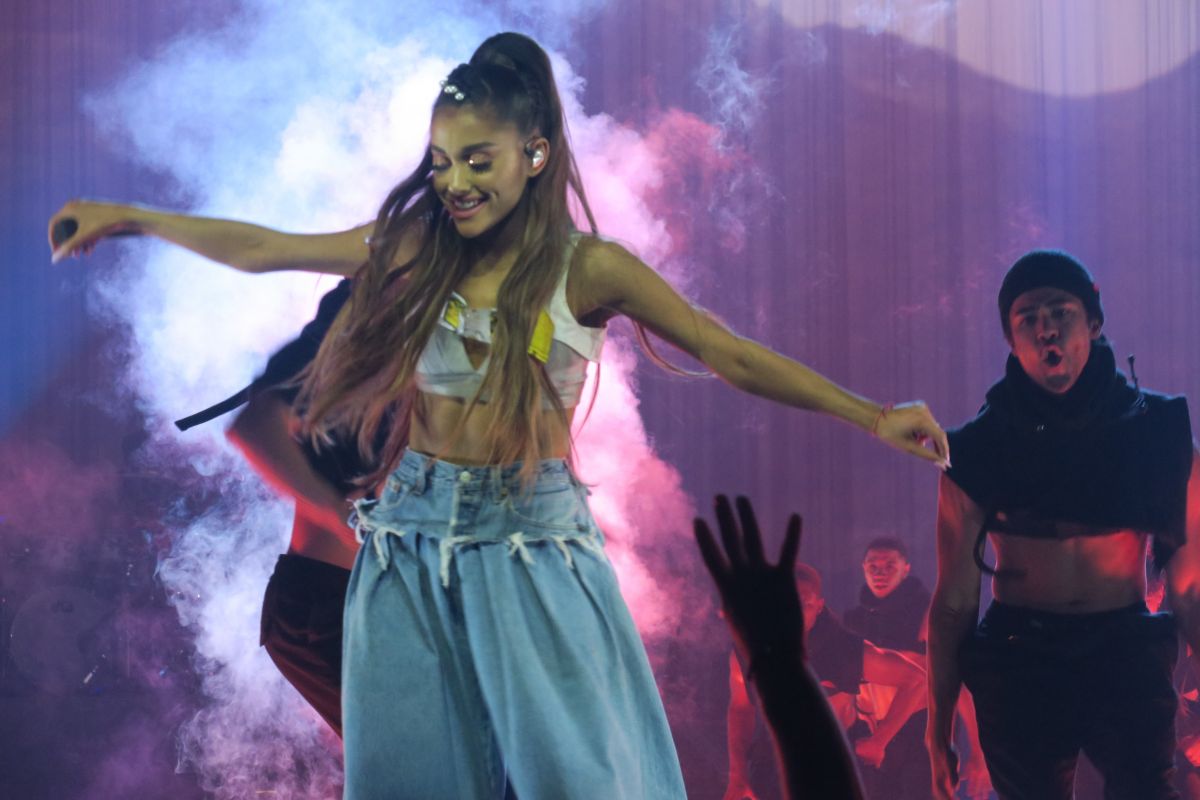 Ariana Grande Performs At Her Dangerous Woman Tour In Los