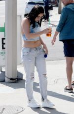 ARIEL WINTER in Ripped Jeans Out in Los Angeles 04/10/2017