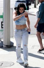 ARIEL WINTER in Ripped Jeans Out in Los Angeles 04/10/2017
