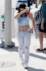 ARIEL WINTER in Ripped Jeans Out in Los Angeles 04/10/2017