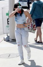 ARIEL WINTER in Ripped Jeans Out in Los Angeles 04/10/2017