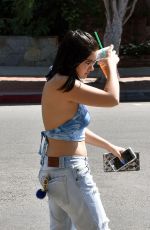ARIEL WINTER in Ripped Jeans Out in Los Angeles 04/10/2017