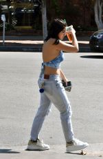 ARIEL WINTER in Ripped Jeans Out in Los Angeles 04/10/2017