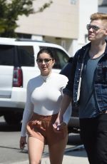 ARIEL WINTER in Shorts Out and About in Beverly Hills 04/08/2017