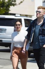 ARIEL WINTER in Shorts Out and About in Beverly Hills 04/08/2017