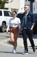 ARIEL WINTER in Shorts Out and About in Beverly Hills 04/08/2017