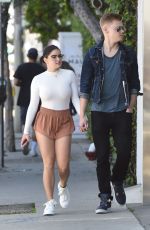 ARIEL WINTER in Shorts Out and About in Beverly Hills 04/08/2017