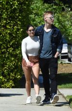 ARIEL WINTER in Shorts Out and About in Beverly Hills 04/08/2017