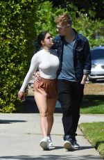 ARIEL WINTER in Shorts Out and About in Beverly Hills 04/08/2017