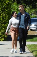 ARIEL WINTER in Shorts Out and About in Beverly Hills 04/08/2017
