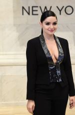 ARIEL WINTER Ringing the Bell at New York Stock Exchange 04/24/2017