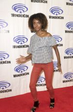 ASHLEIGH MURRAY at Riverdale Press Room at WonderCon in Anaheim 03/31/2017\