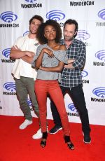 ASHLEIGH MURRAY at Riverdale Press Room at WonderCon in Anaheim 03/31/2017\