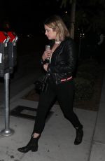 ASHLEY BENSON at Gracias Madre in West Hollywood 04/13/2017