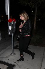 ASHLEY BENSON at Gracias Madre in West Hollywood 04/13/2017