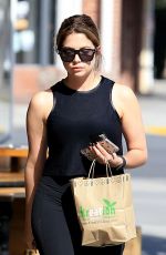 ASHLEY BENSON in Tights Out in Beverly Hills 04/05/2017