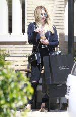 ASHLEY BENSON Leaves Barneys in Beverly Hills 04/14/2017