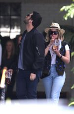 ASHLEY BENSON Out and About in West Hollywood 04/09/2017