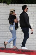 ASHLEY BENSON Out and About in West Hollywood 04/09/2017