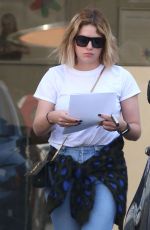 ASHLEY BENSON Out in Los Angeles 04/10/2017
