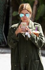 ASHLEY BENSON Out in Los Angeles 04/13/2017 
