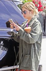 ASHLEY BENSON Out in Los Angeles 04/13/2017 