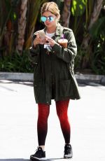 ASHLEY BENSON Out in Los Angeles 04/13/2017 