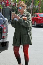 ASHLEY BENSON Out in Los Angeles 04/13/2017 