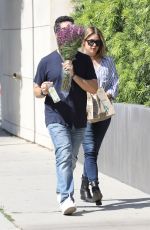ASHLEY BENSON Out in West Hollywood 04/11/2017