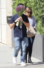 ASHLEY BENSON Out in West Hollywood 04/11/2017