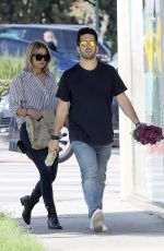ASHLEY BENSON Out in West Hollywood 04/11/2017