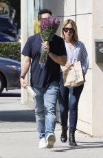 ASHLEY BENSON Out in West Hollywood 04/11/2017