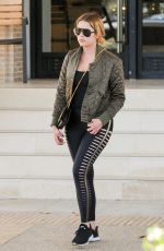 ASHLEY BENSON Out Shopping in Beverly Hills 04/28/2017