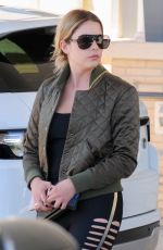 ASHLEY BENSON Out Shopping in Beverly Hills 04/28/2017