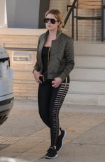ASHLEY BENSON Out Shopping in Beverly Hills 04/28/2017
