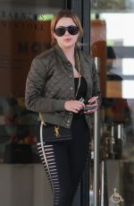 ASHLEY BENSON Out Shopping in Beverly Hills 04/28/2017