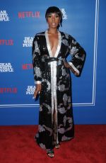 ASHLEY BLAINE FEATHERSON at Dear White People Series Premiere in Los Angeles 04/27/2017