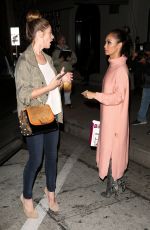 ASHLEY GREENE and CARA SANTANA Leaves Craig
