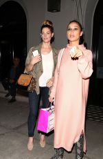 ASHLEY GREENE and CARA SANTANA Leaves Craig