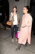 ASHLEY GREENE and CARA SANTANA Leaves Craig