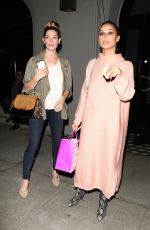 ASHLEY GREENE and CARA SANTANA Leaves Craig