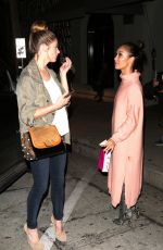ASHLEY GREENE and CARA SANTANA Leaves Craig
