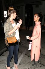 ASHLEY GREENE and CARA SANTANA Leaves Craig