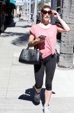 ASHLEY GREENE at a Nail Salon in Beverly Hills 04/12/2017