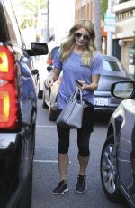 ASHLEY GREENE Leaves Nail Salon in Beverly Hills 04/22/2017