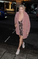 ASHLEY JAMES Arrives at Urban Decay VIP Dinner in London 04/24/2017
