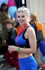 ASHLEY JAMES at 2017 Virgin Money London Marathon in London 04/23/2017