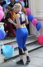 ASHLEY JAMES at 2017 Virgin Money London Marathon in London 04/23/2017