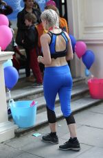 ASHLEY JAMES at 2017 Virgin Money London Marathon in London 04/23/2017